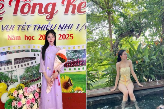 Cô giáo mầm non vụng trộm làm tình mặt nhăn nhó
