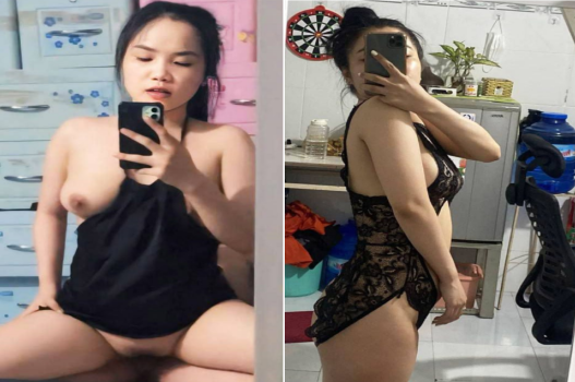 Sang phòng chị hàng xóm liếm vếu